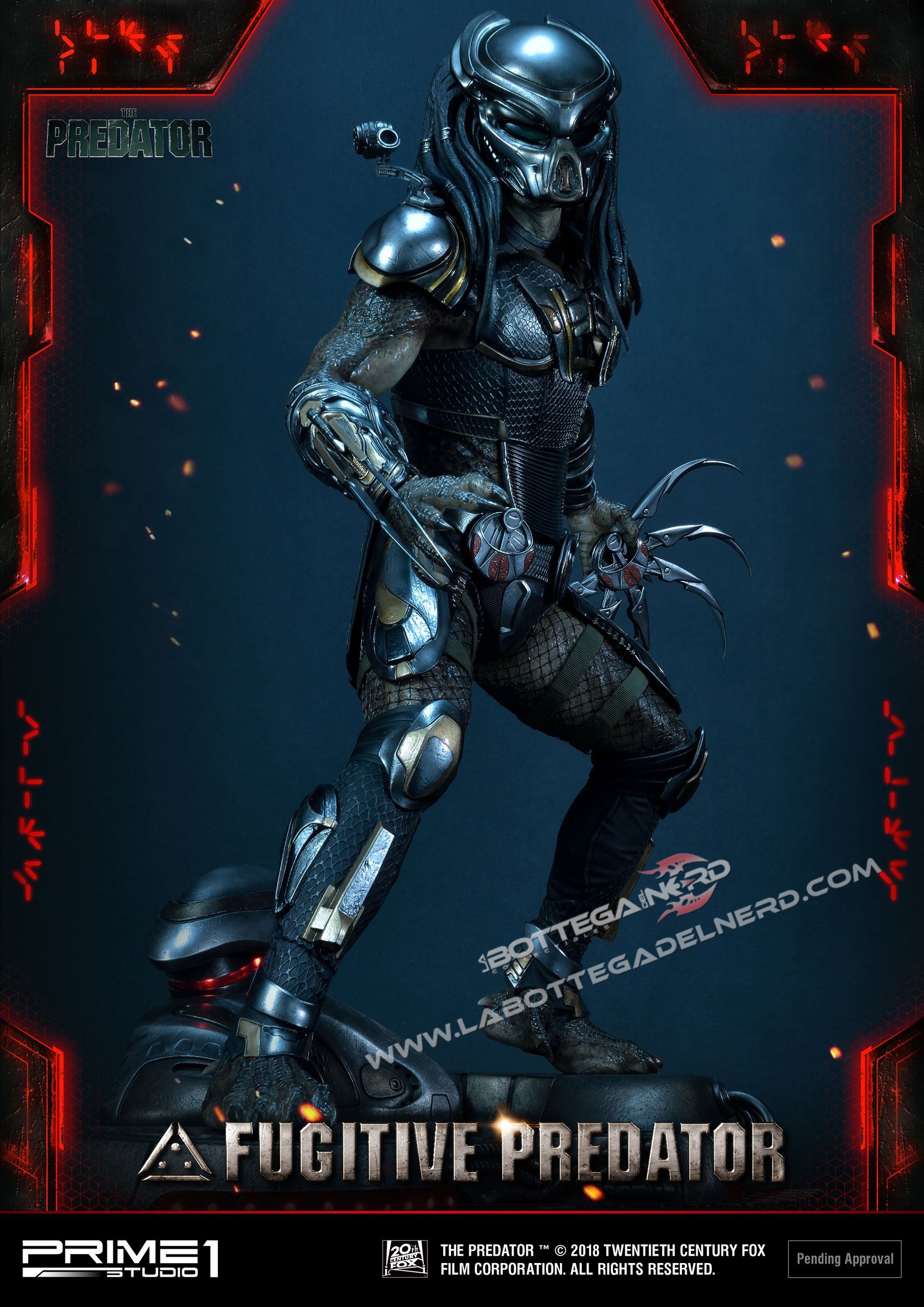 The Predator - Statua Fugitive Predator 75cm - immagine 2