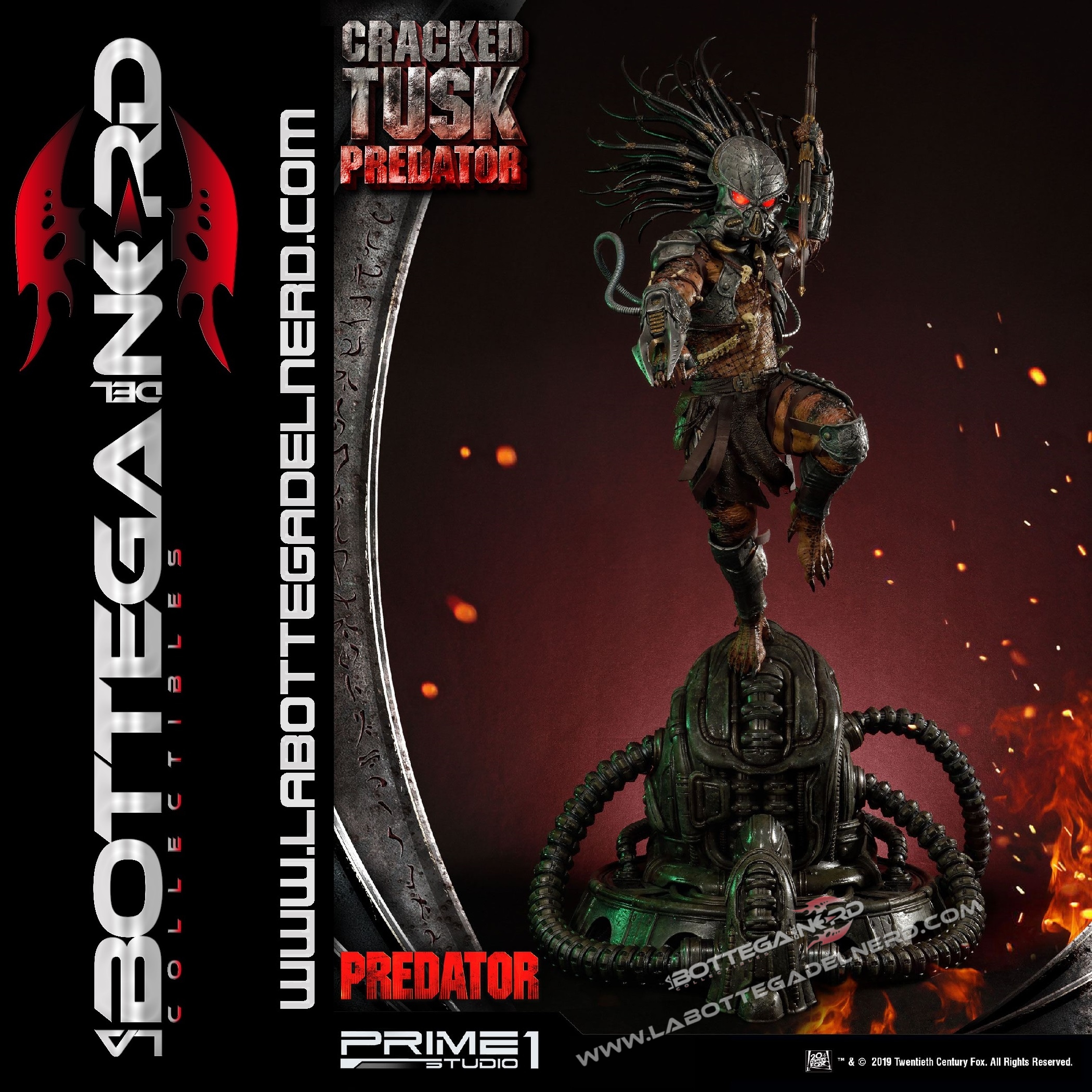 Predator - Statua Cracked Tusk Predator 101cm