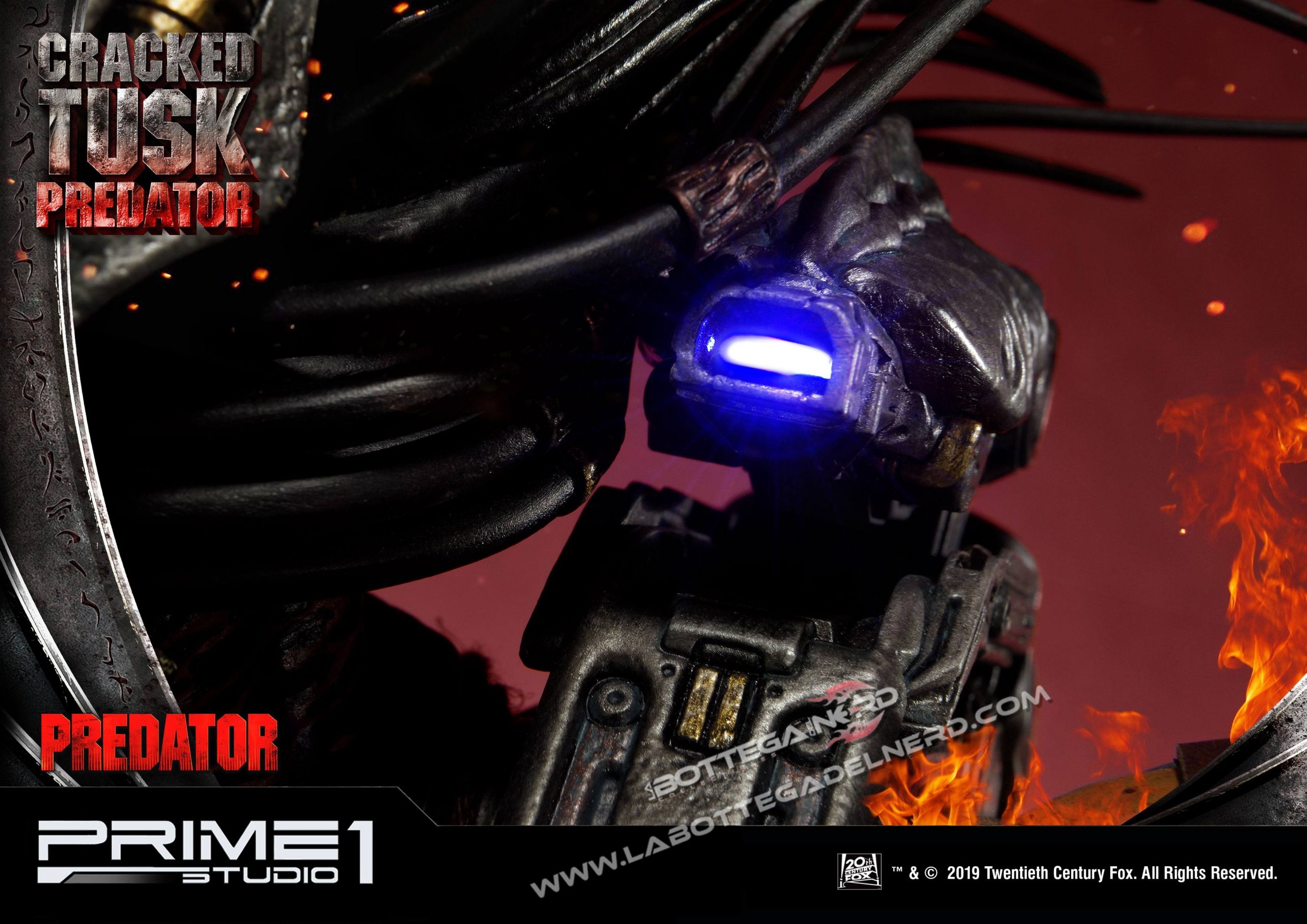 Predator - Statua Cracked Tusk Predator 101cm - immagine 8