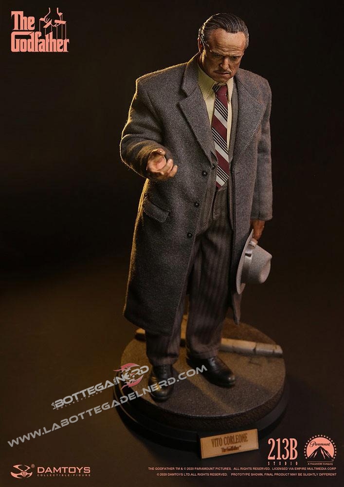 The Godfather - Action Figure 1/6 Vito Corleone Golden Years 32cm - immagine 3
