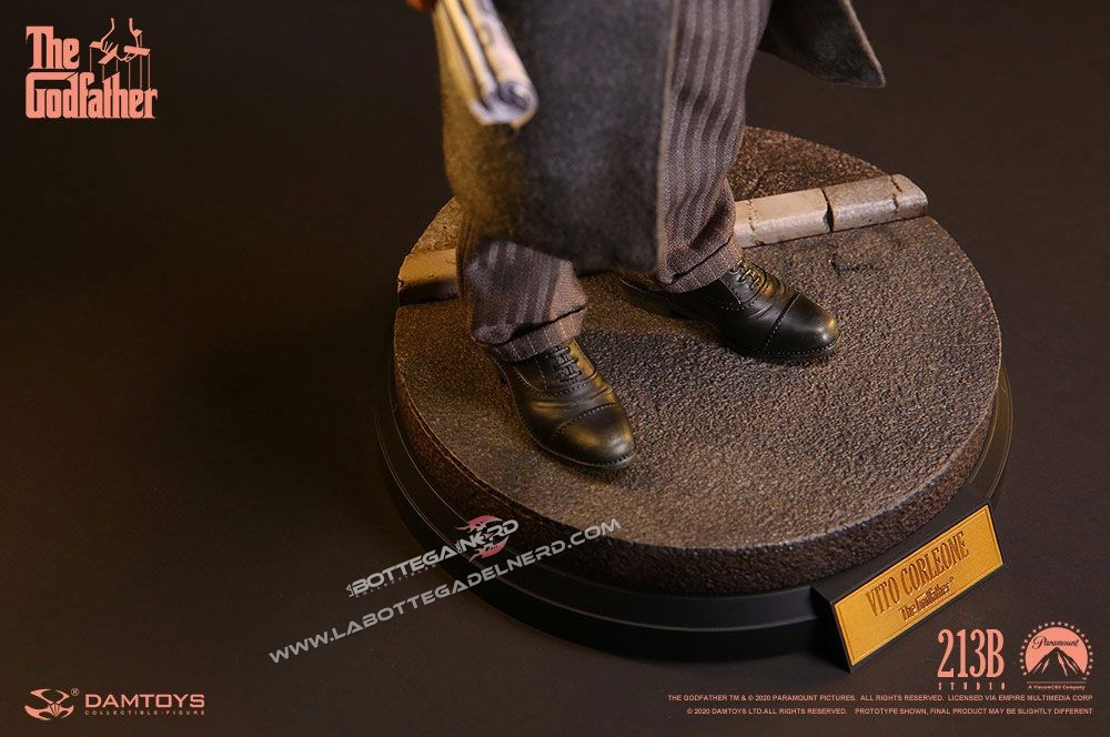 The Godfather - Action Figure 1/6 Vito Corleone Golden Years 32cm - immagine 7
