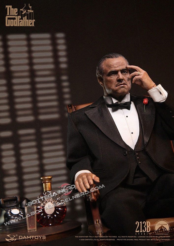 The Godfather - Action Figure 1/6 Vito Corleone 32cm - immagine 6