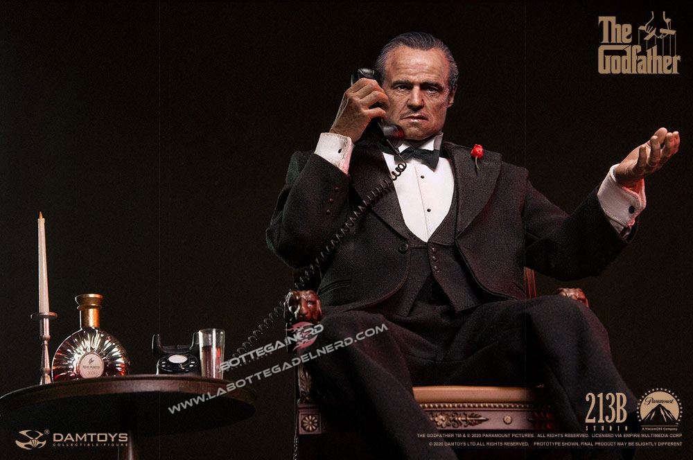 The Godfather - Action Figure 1/6 Vito Corleone 32cm - immagine 3