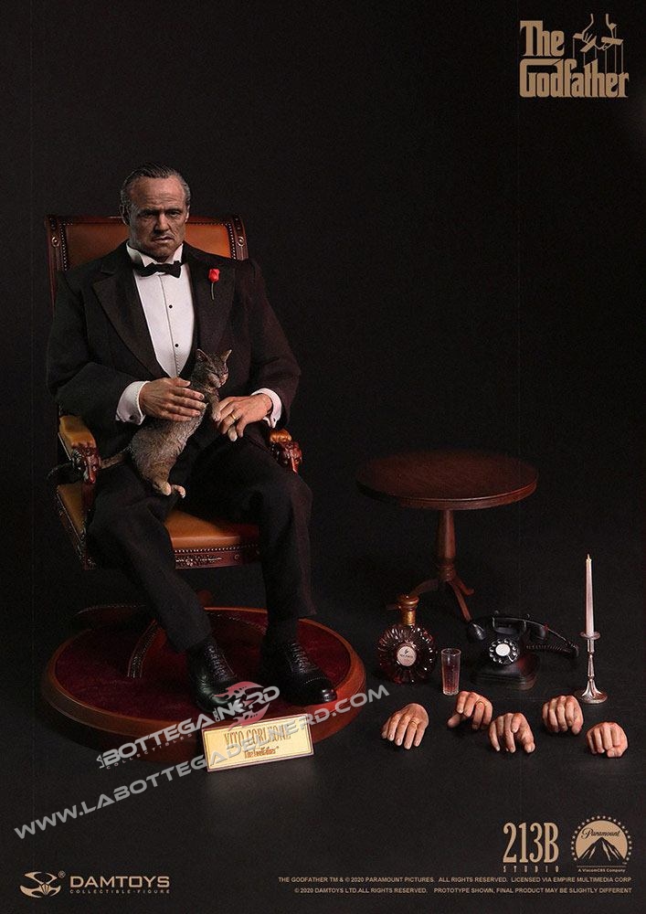 The Godfather - Action Figure 1/6 Vito Corleone 32cm - immagine 9
