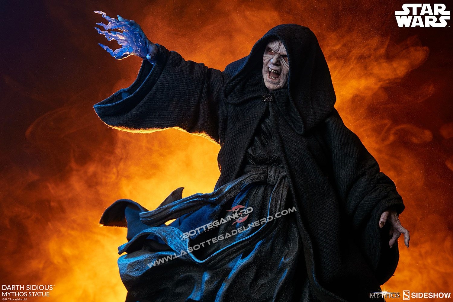 Star Wars - Mythos Statua Darth Sidious 53cm - immagine 5