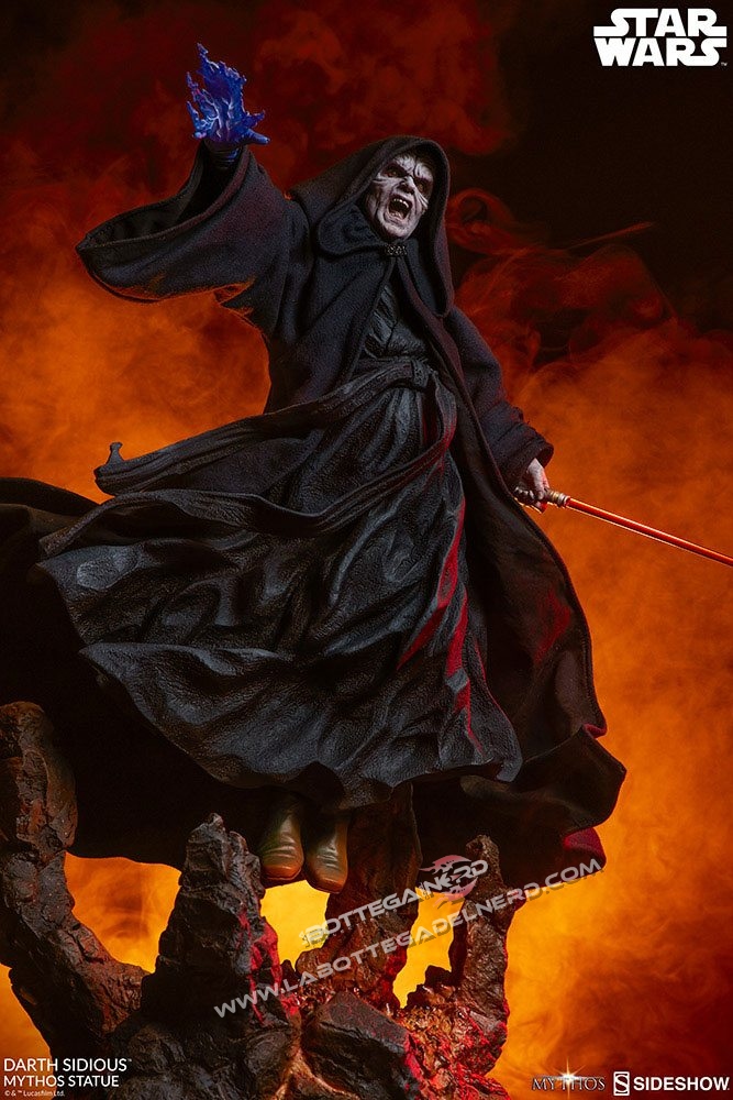 Star Wars - Mythos Statua Darth Sidious 53cm - immagine 3