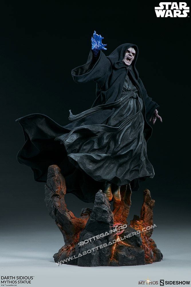 Star Wars - Mythos Statua Darth Sidious 53cm - immagine 2