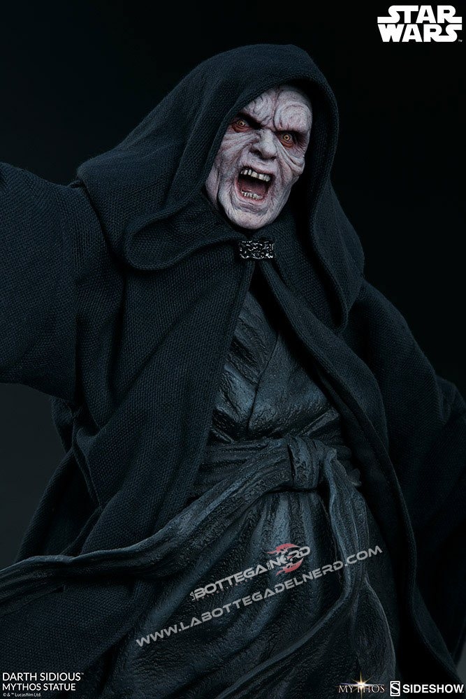 Star Wars - Mythos Statua Darth Sidious 53cm - immagine 4
