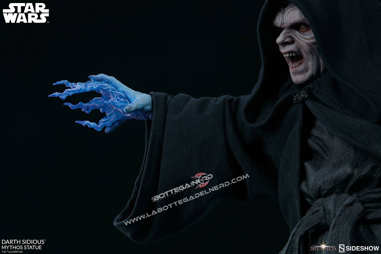 Star Wars - Mythos Statua Darth Sidious 53cm - immagine 6