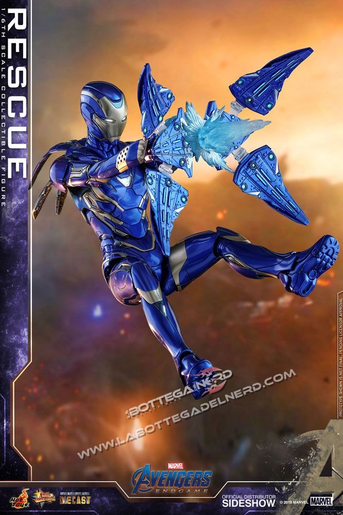 Avengers: Endgame - Diecast Rescue (Pepper Potts) 31cm - immagine 7