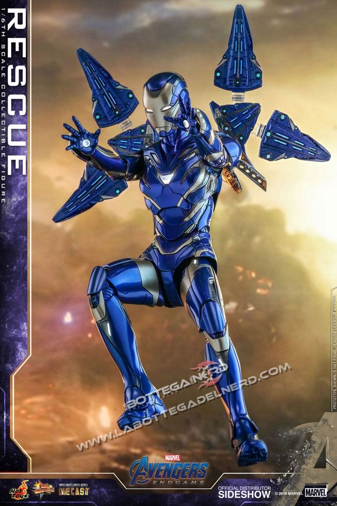 Avengers: Endgame - Diecast Rescue (Pepper Potts) 31cm - immagine 5