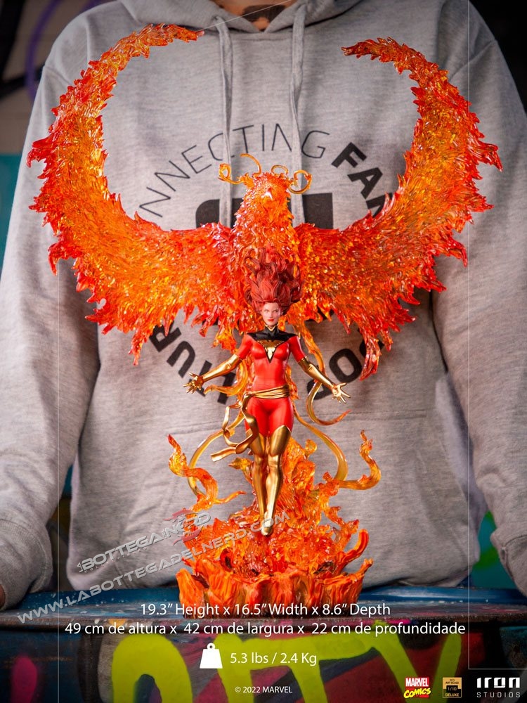 Marvel Comics - BDS Deluxe Statue 1/10 Phoenix (X-Men) 49cm - immagine 6