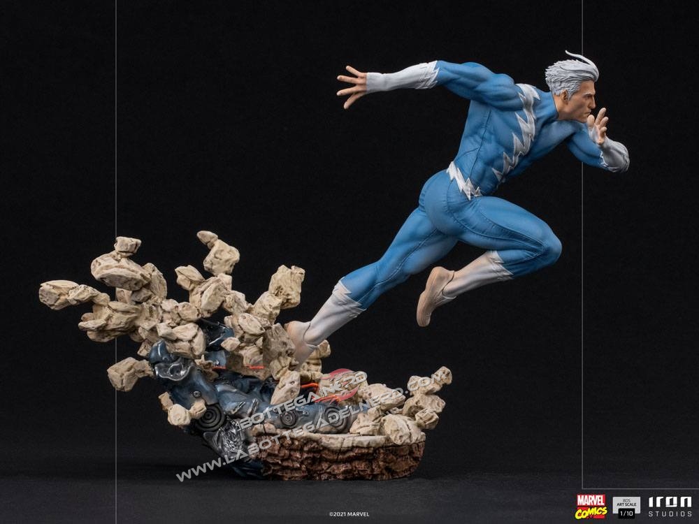 Marvel Comics - BDS Art Scale Statua 1/10 Quicksilver 21cm - immagine 5