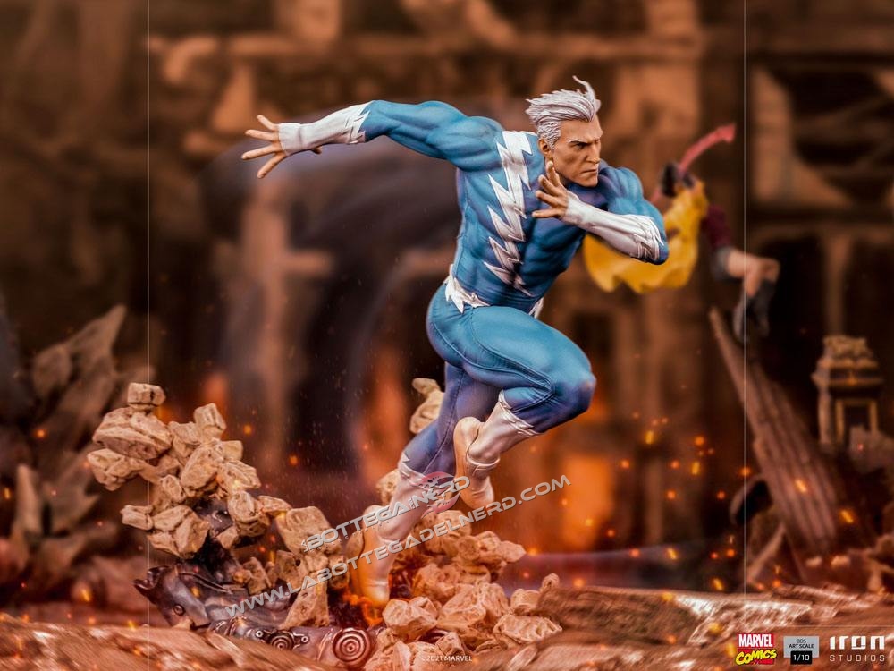 Marvel Comics - BDS Art Scale Statua 1/10 Quicksilver 21cm - immagine 2