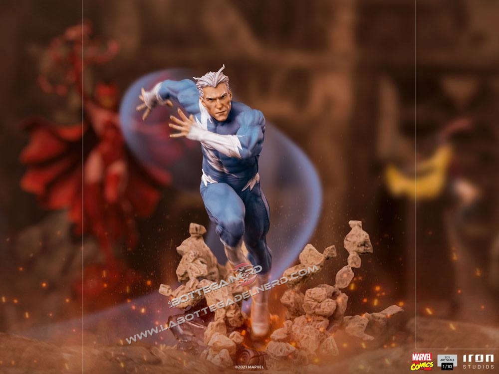 Marvel Comics - BDS Art Scale Statua 1/10 Quicksilver 21cm - immagine 4