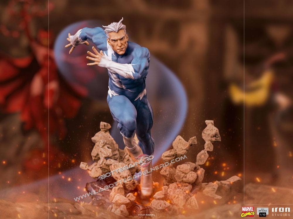 Marvel Comics - BDS Art Scale Statua 1/10 Quicksilver 21cm - immagine 3