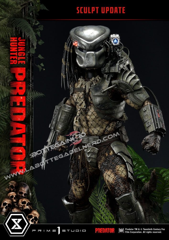 Predator - Museum Statue 1/3 Jungle Hunter Predator 90cm - immagine 2