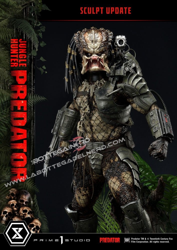 Predator - Museum Statue 1/3 Jungle Hunter Predator 90cm - immagine 8