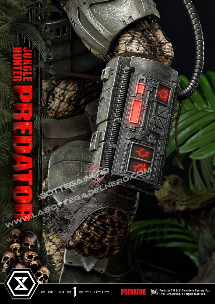 Predator - Museum Statue 1/3 Jungle Hunter Predator 90cm - immagine 7