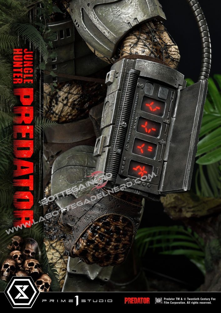 Predator - Museum Statue 1/3 Jungle Hunter Predator 90cm - immagine 6