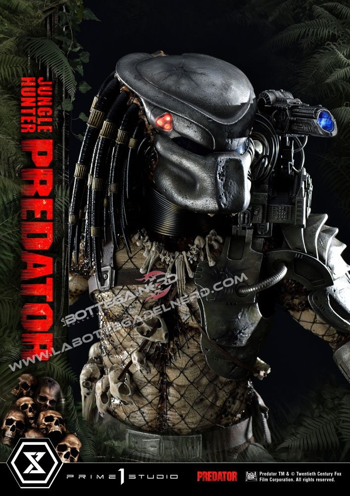 Predator - Museum Statue 1/3 Jungle Hunter Predator 90cm - immagine 5
