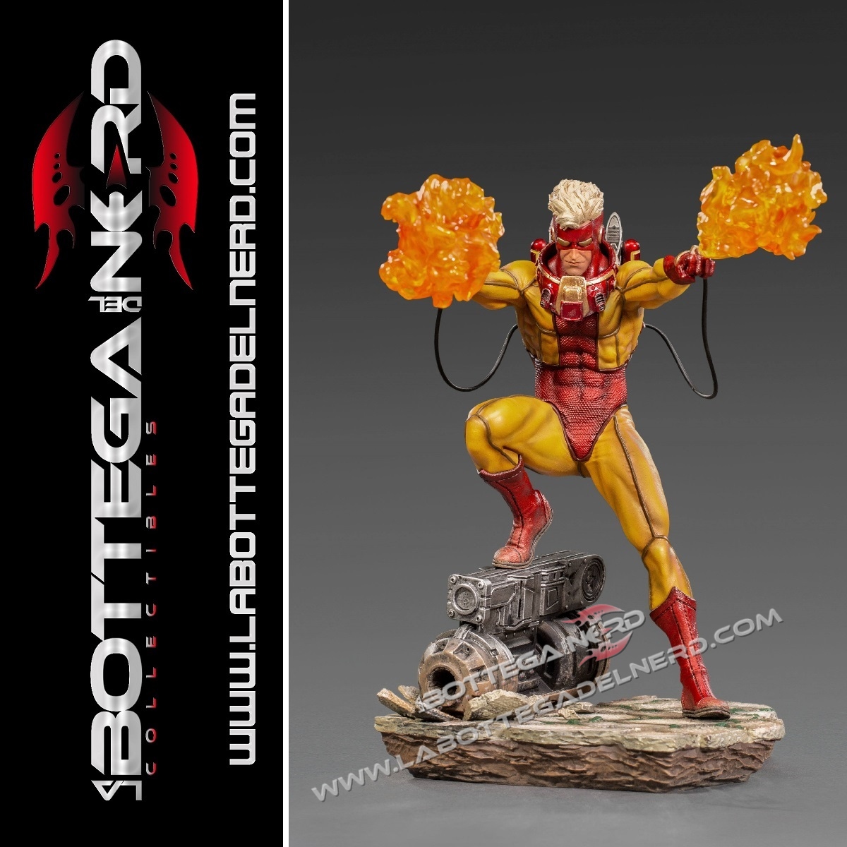 Marvel Comics - BDS Art Scale Statua 1/10 Pyro 19cm