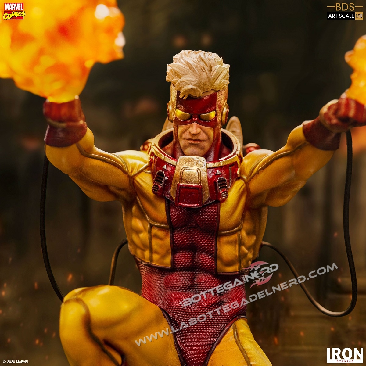 Marvel Comics - BDS Art Scale Statua 1/10 Pyro 19cm - immagine 2