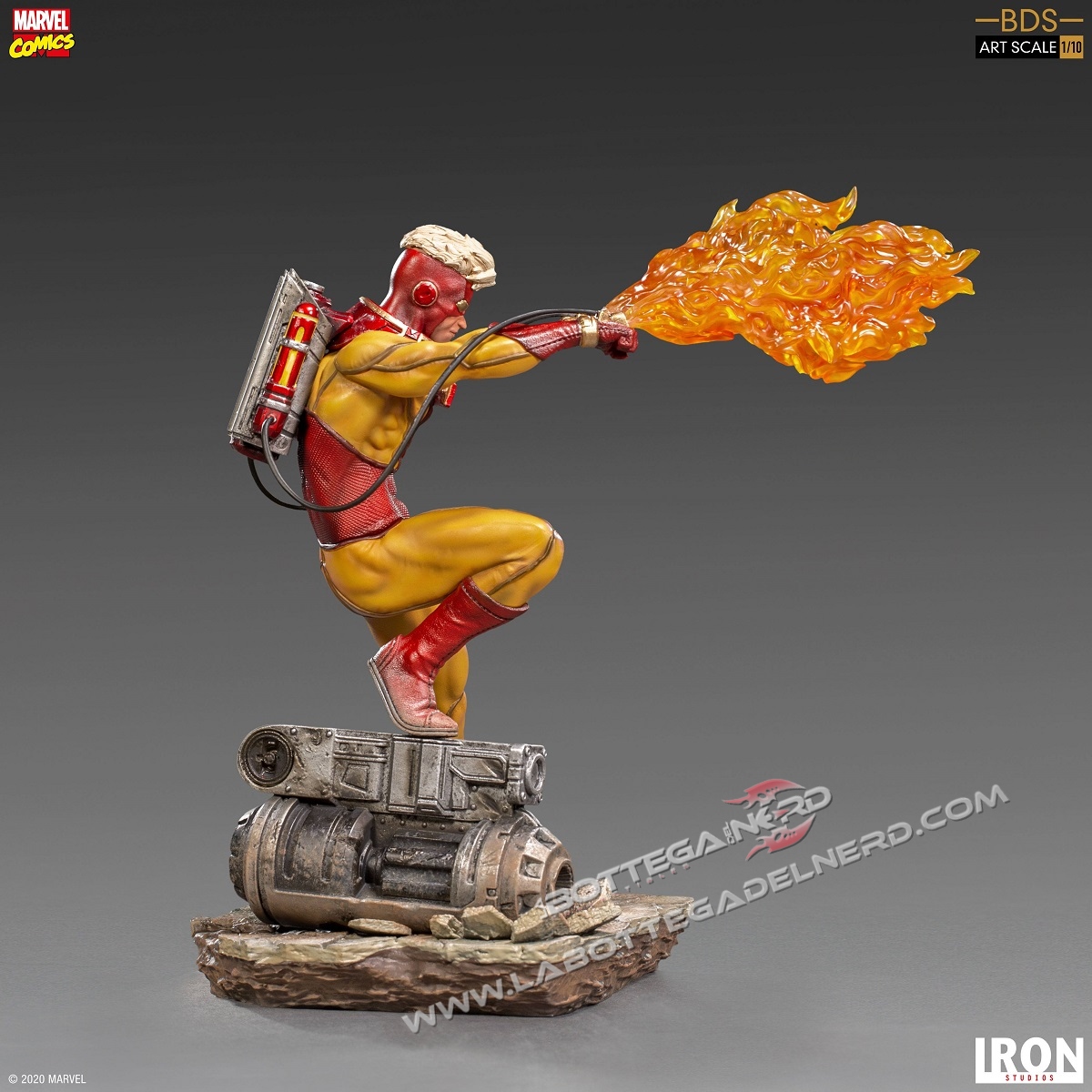 Marvel Comics - BDS Art Scale Statua 1/10 Pyro 19cm - immagine 5