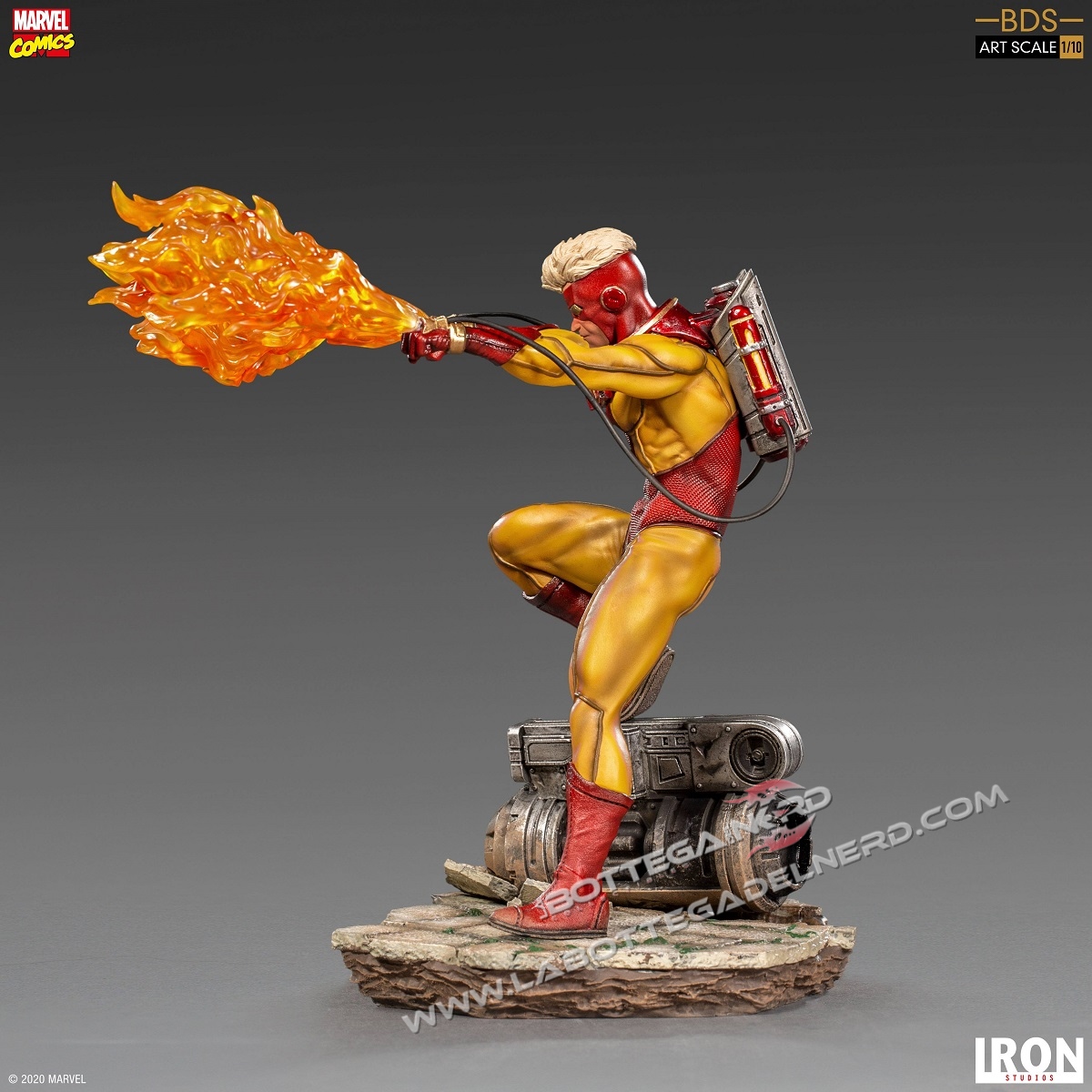 Marvel Comics - BDS Art Scale Statua 1/10 Pyro 19cm - immagine 4
