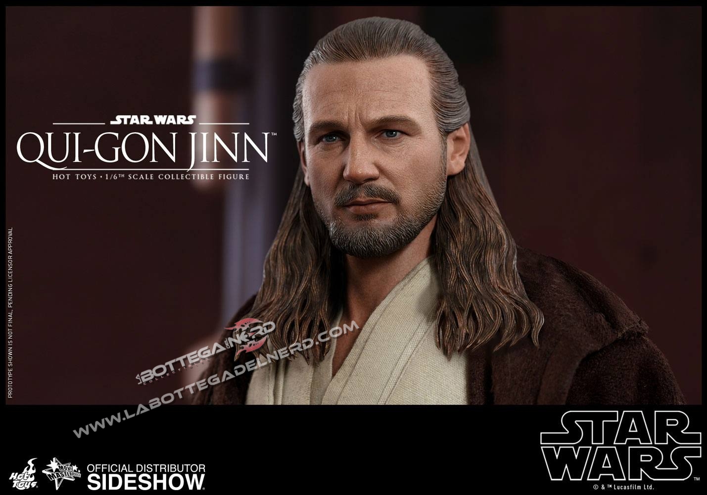 Star Wars Episode I - Masterpiece Qui-Gon Jinn 32cm - immagine 3