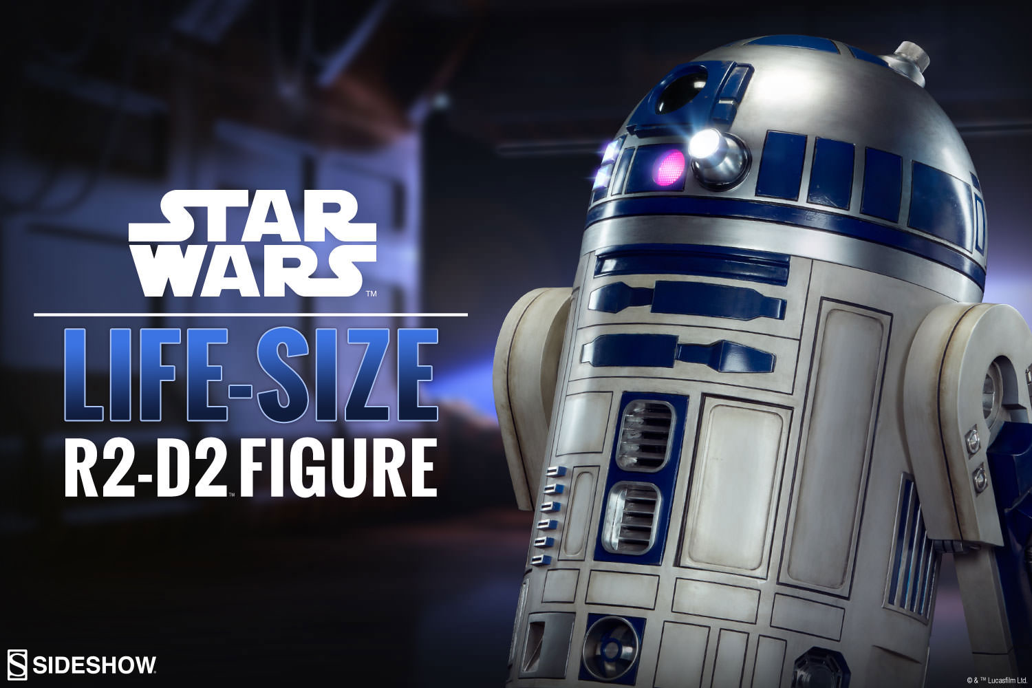 Star Wars - Life-Size 1:1 Statua R2-D2 122cm - immagine 2