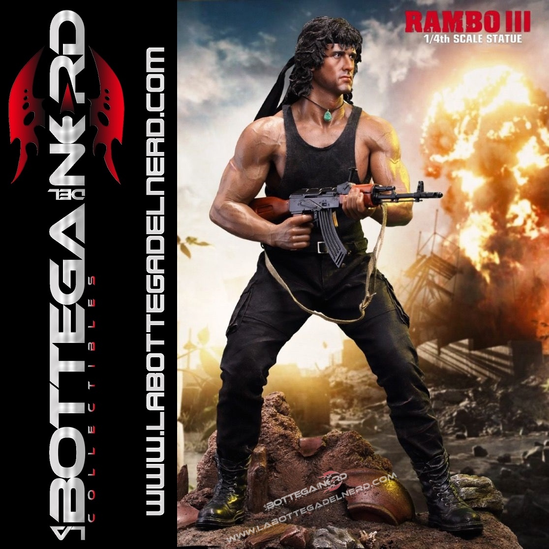 Rambo 3 - Statua Rambo Premium 57cm