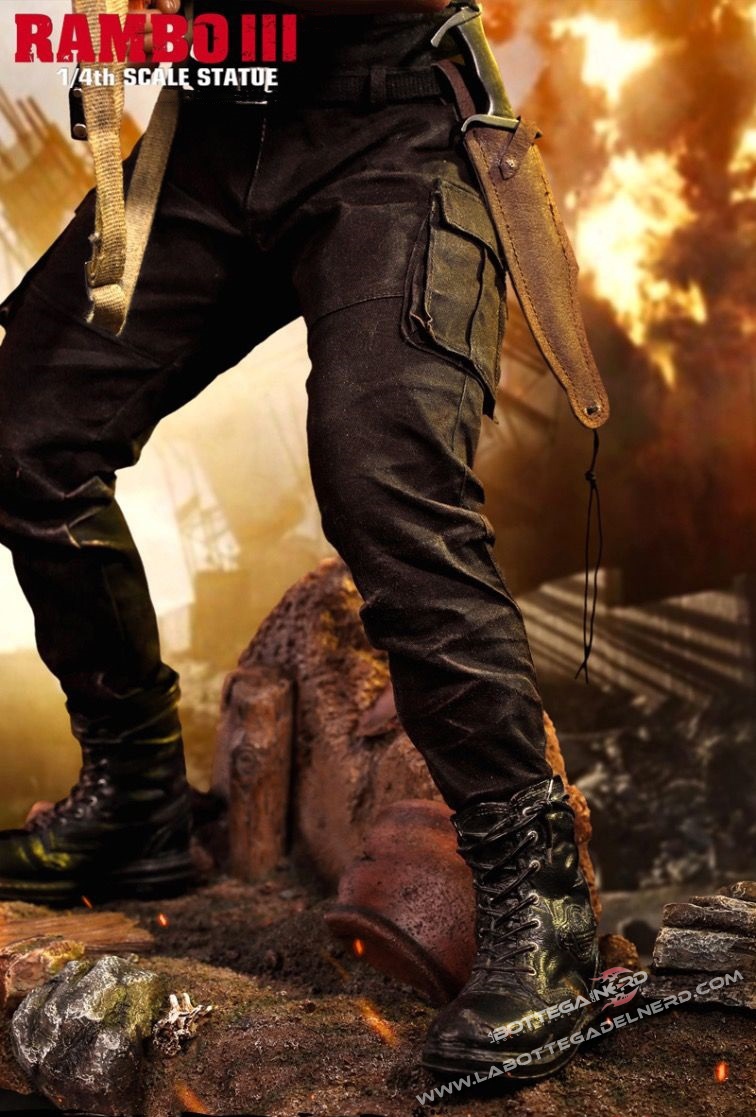 Rambo 3 - Statua Rambo Premium 57cm - immagine 5