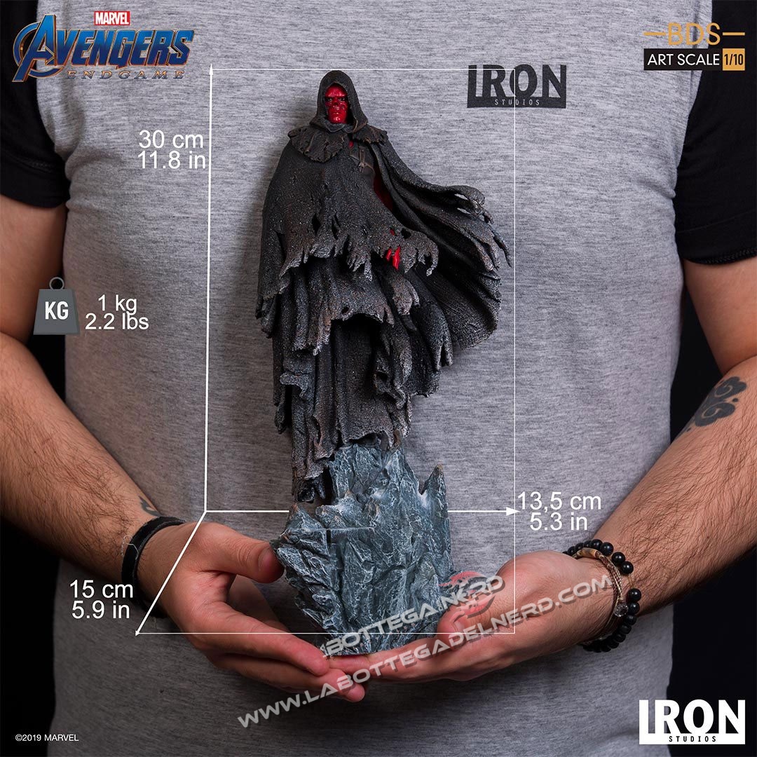 Avengers: Endgame - Statua 1/10 Red Skull 30cm - immagine 6