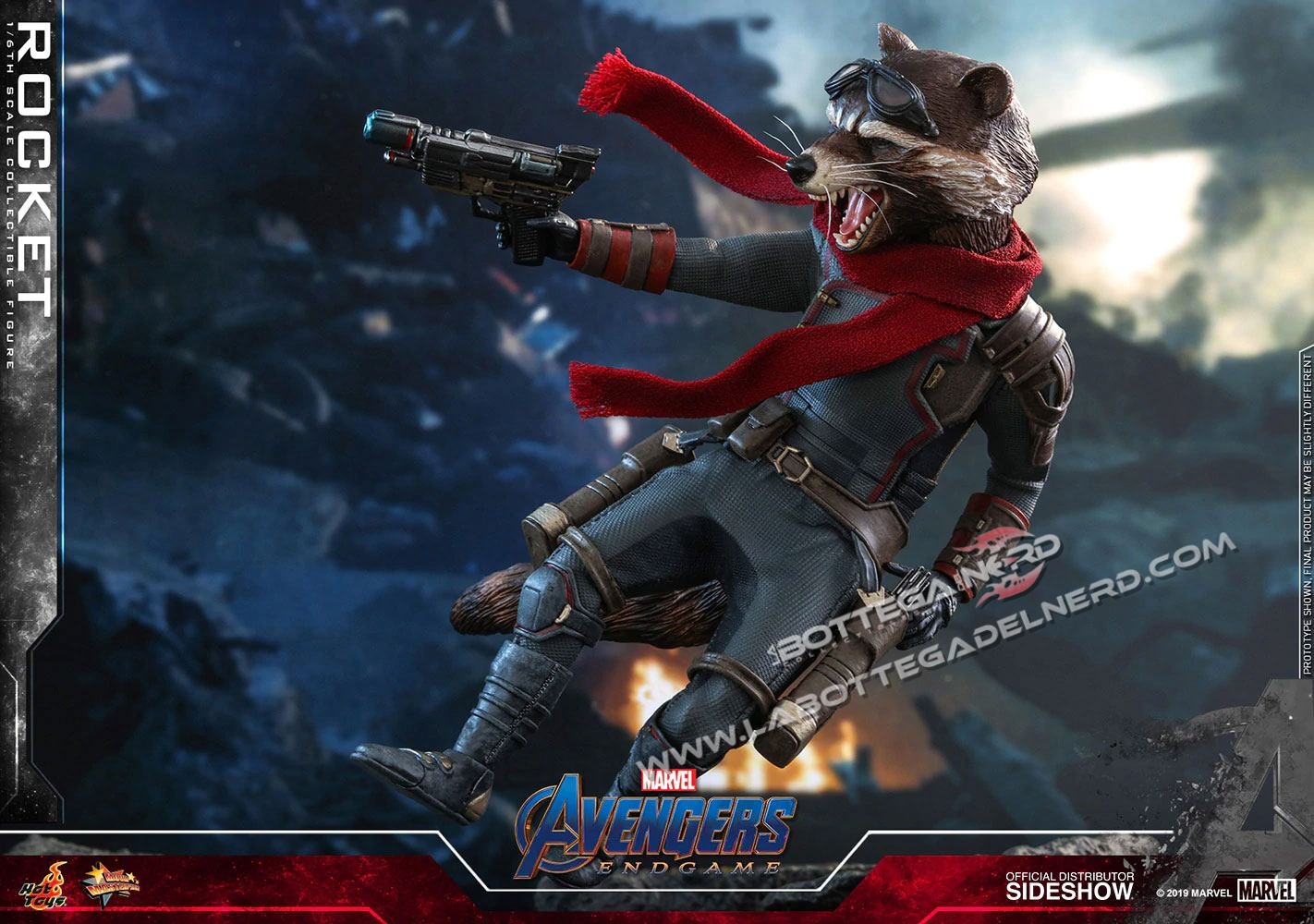 Avengers: Endgame - Action Figure Rocket 16cm - immagine 4