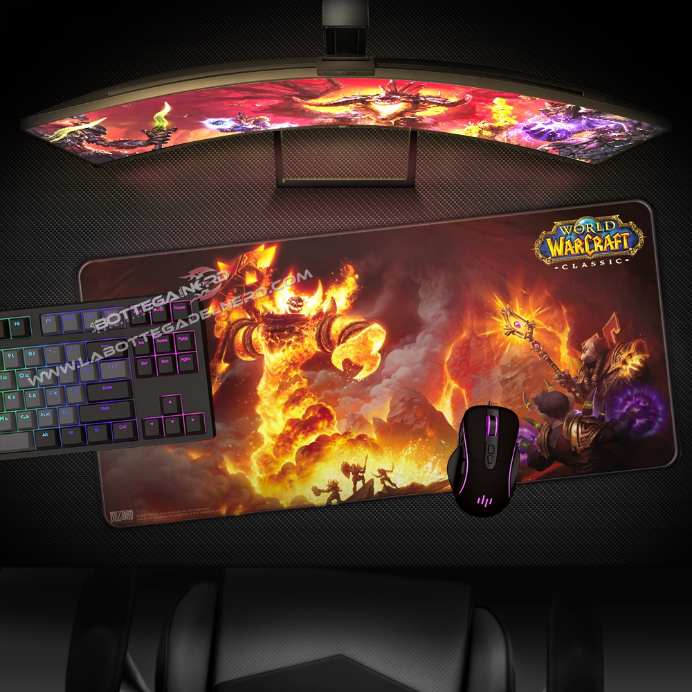 BLIZZARD World of WarCraft - Ragnaros Mousepad XL 90cm - immagine 2