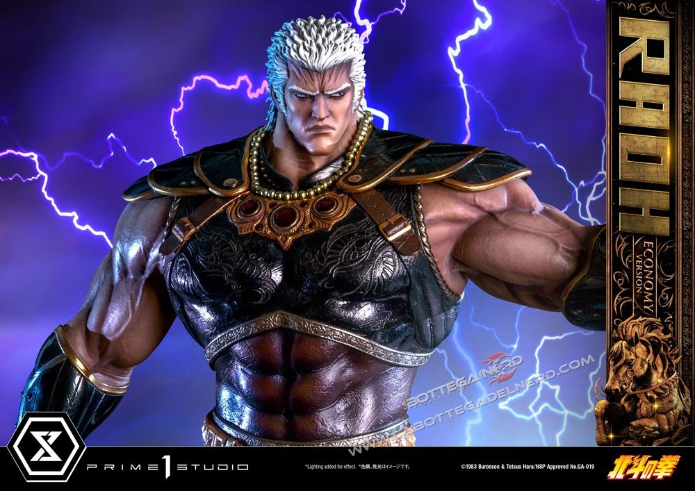 Fist of the North Star - Statue 1/4 Raoh Economy Version 75cm - immagine 9