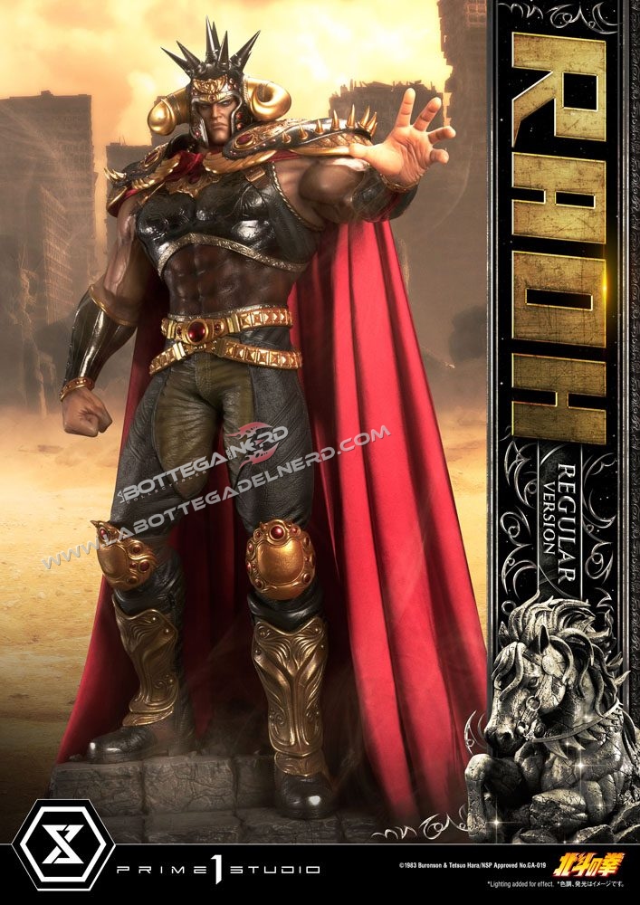 Fist of the North Star - Statue 1/4 Raoh Regular Version 78cm - immagine 3