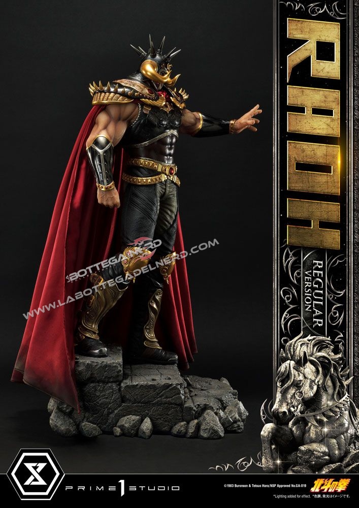 Fist of the North Star - Statue 1/4 Raoh Regular Version 78cm - immagine 4