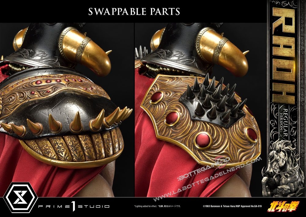Fist of the North Star - Statue 1/4 Raoh Regular Version 78cm - immagine 9