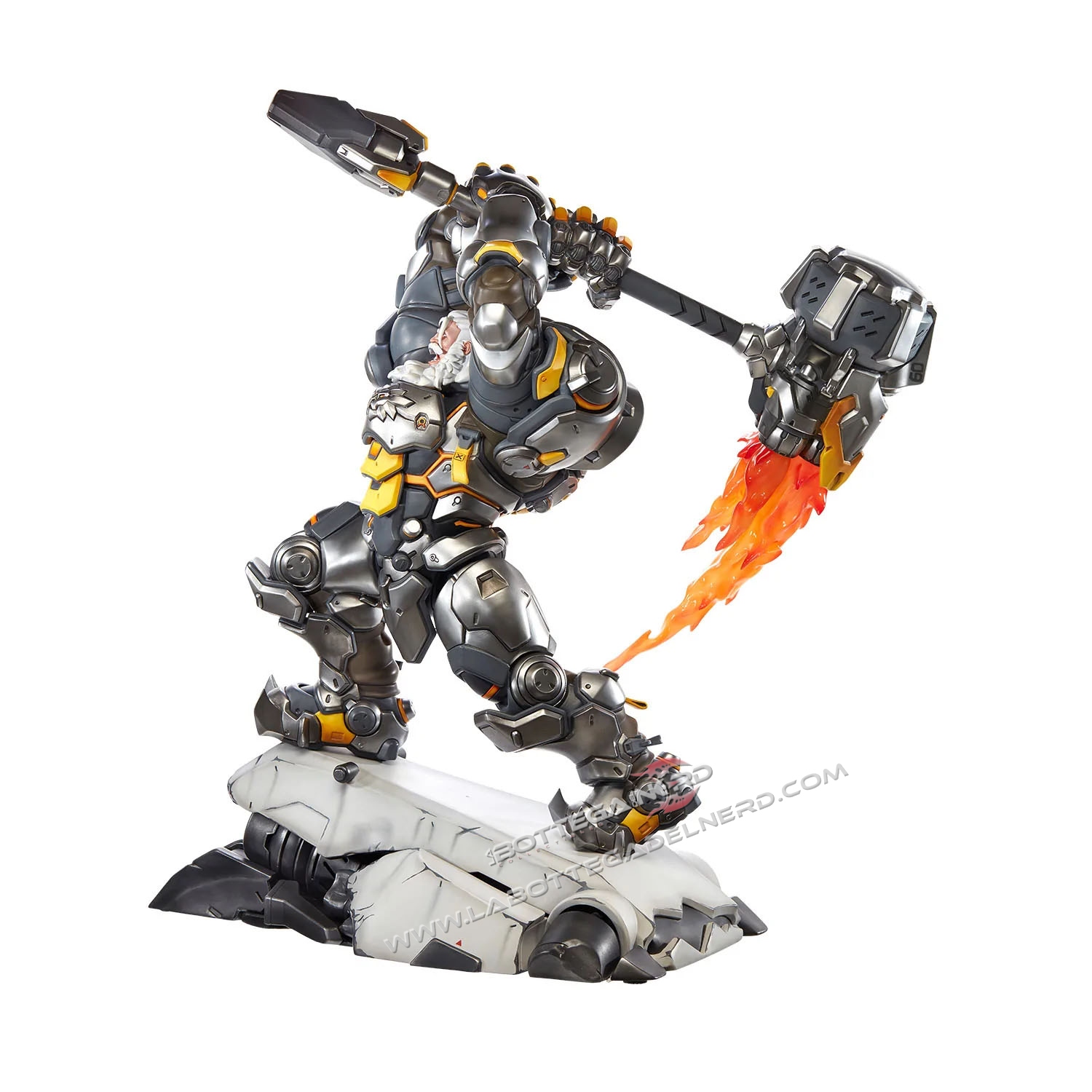 BLIZZARD Overwatch - Reinhardt Premium Statue Scale 65cm - immagine 3