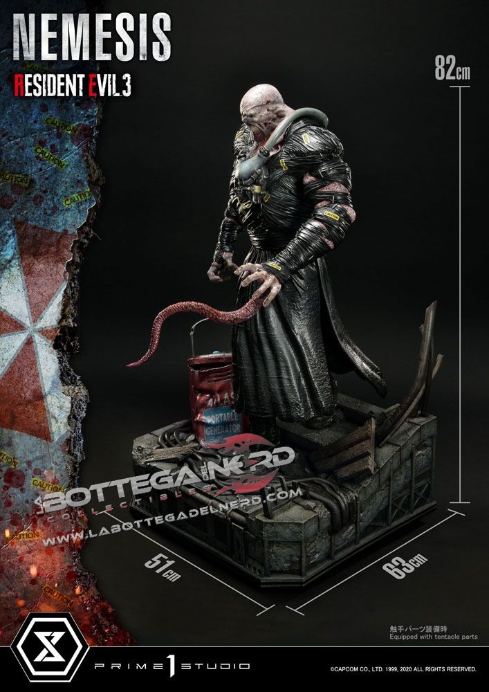 Resident Evil 3 - Statue 1/4 Nemesis 92cm - immagine 3