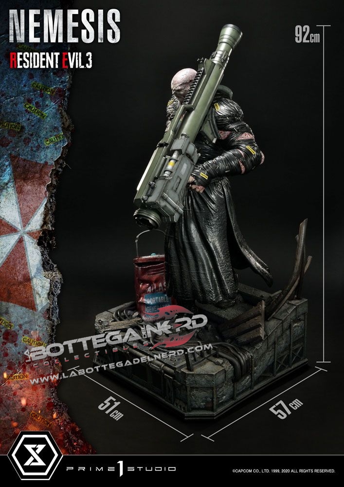 Resident Evil 3 - Statue 1/4 Nemesis Deluxe 92cm - immagine 4