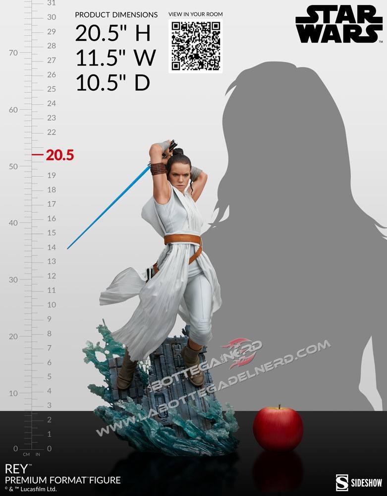 Star Wars Episode IX - Premium Format Statue Rey 52cm - immagine 10