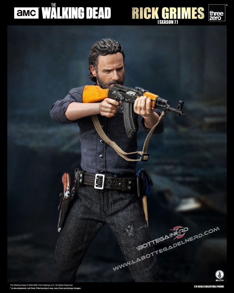 The Walking Dead - Action Figure 1/6 Rick Grimes 30cm - immagine 10