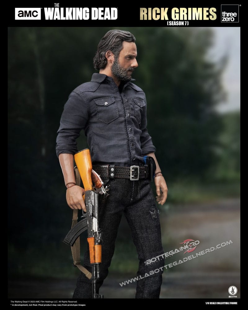 The Walking Dead - Action Figure 1/6 Rick Grimes 30cm - immagine 9
