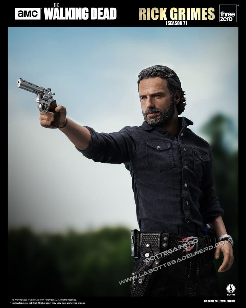 The Walking Dead - Action Figure 1/6 Rick Grimes 30cm - immagine 2