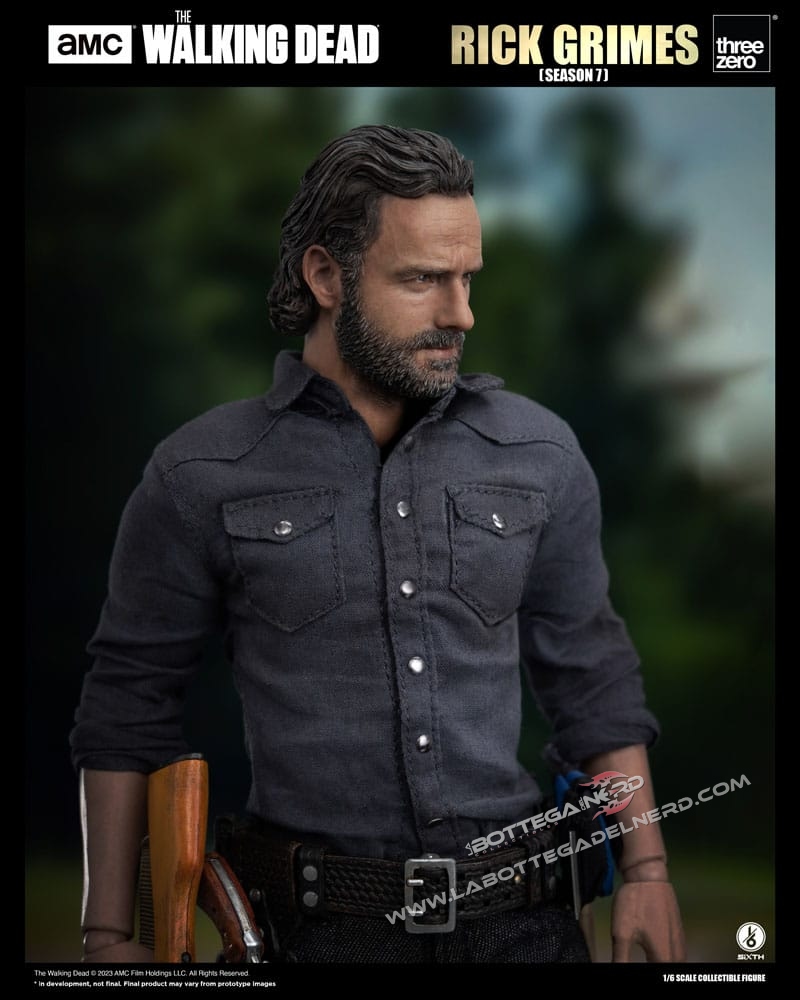 The Walking Dead - Action Figure 1/6 Rick Grimes 30cm - immagine 8
