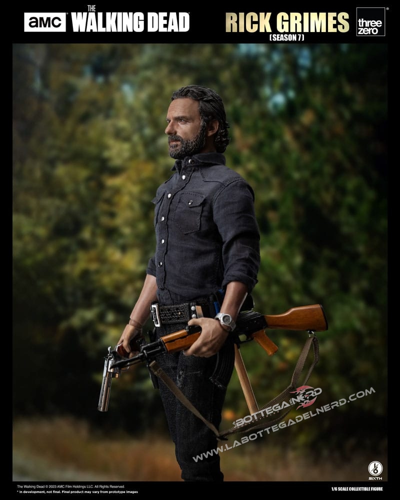 The Walking Dead - Action Figure 1/6 Rick Grimes 30cm - immagine 7