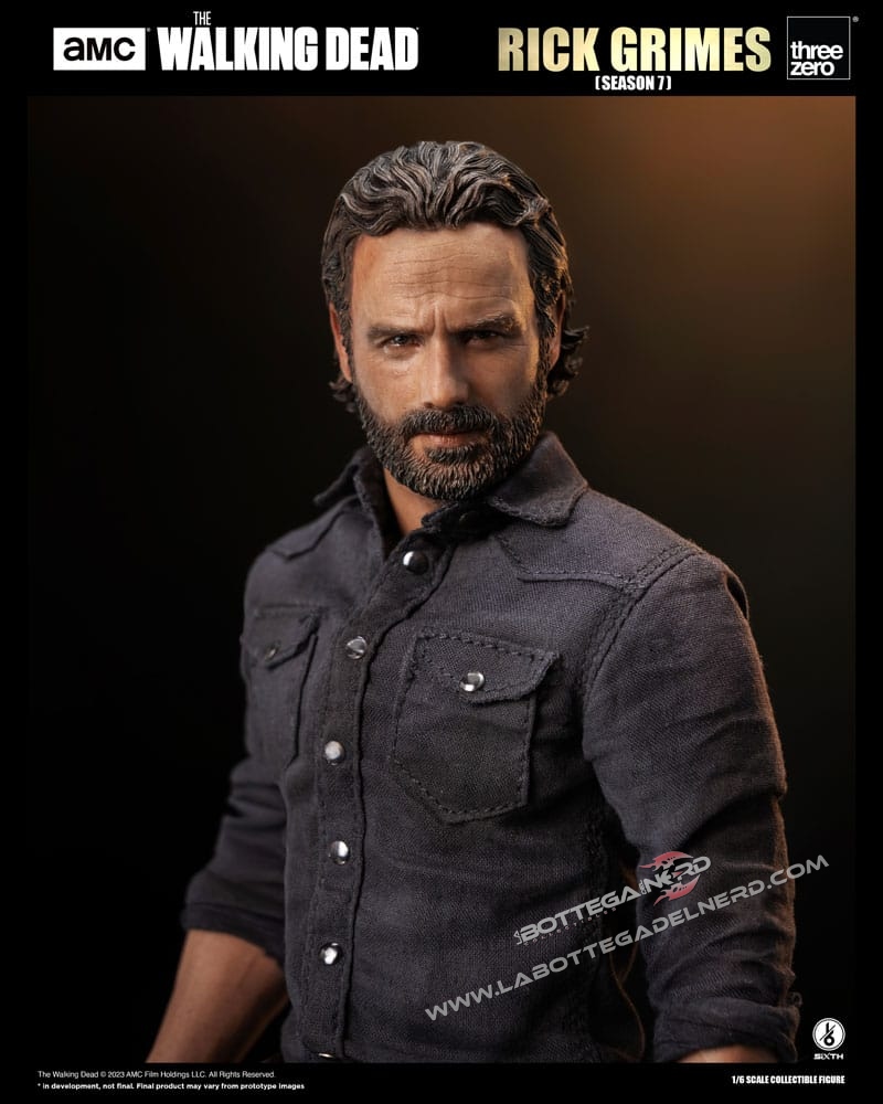 The Walking Dead - Action Figure 1/6 Rick Grimes 30cm - immagine 5